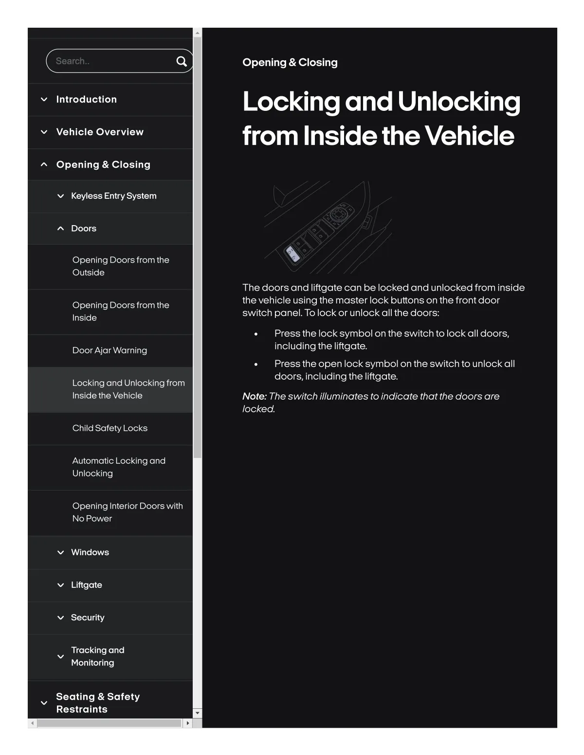 Fisker Ocean manual PDF page 78
