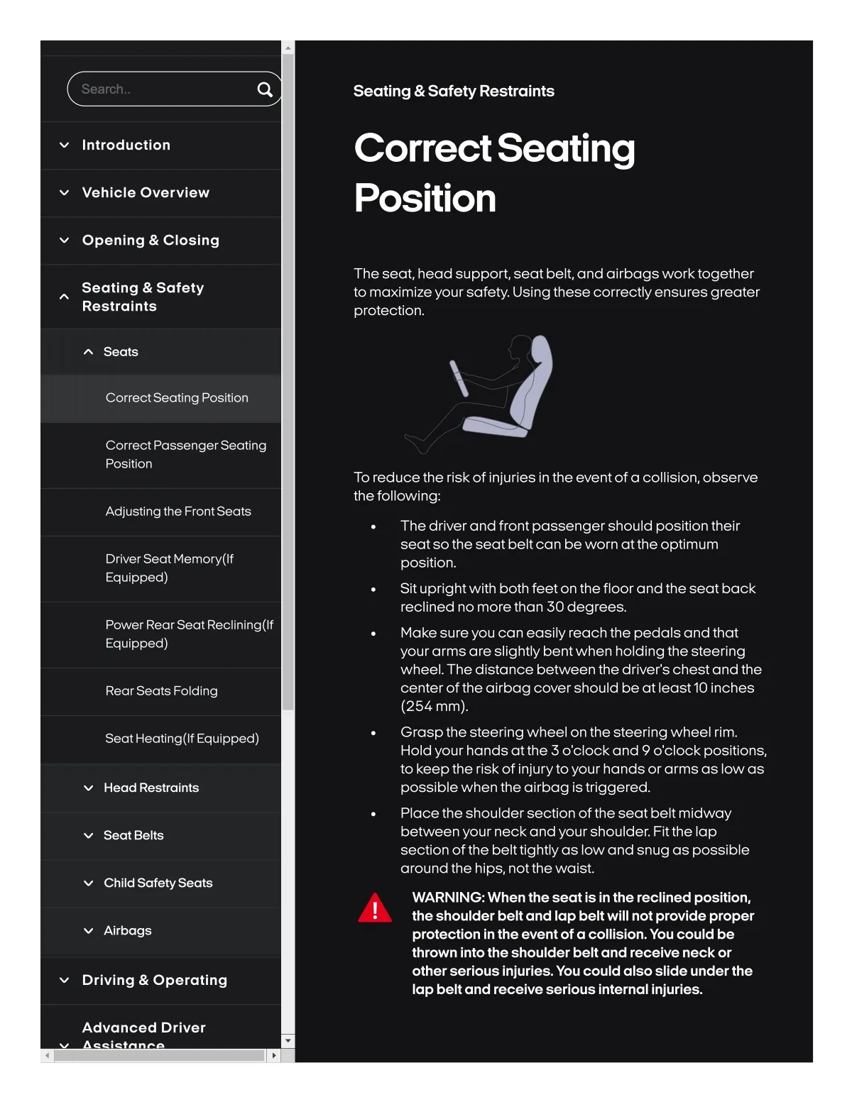 Fisker Ocean manual PDF page 98