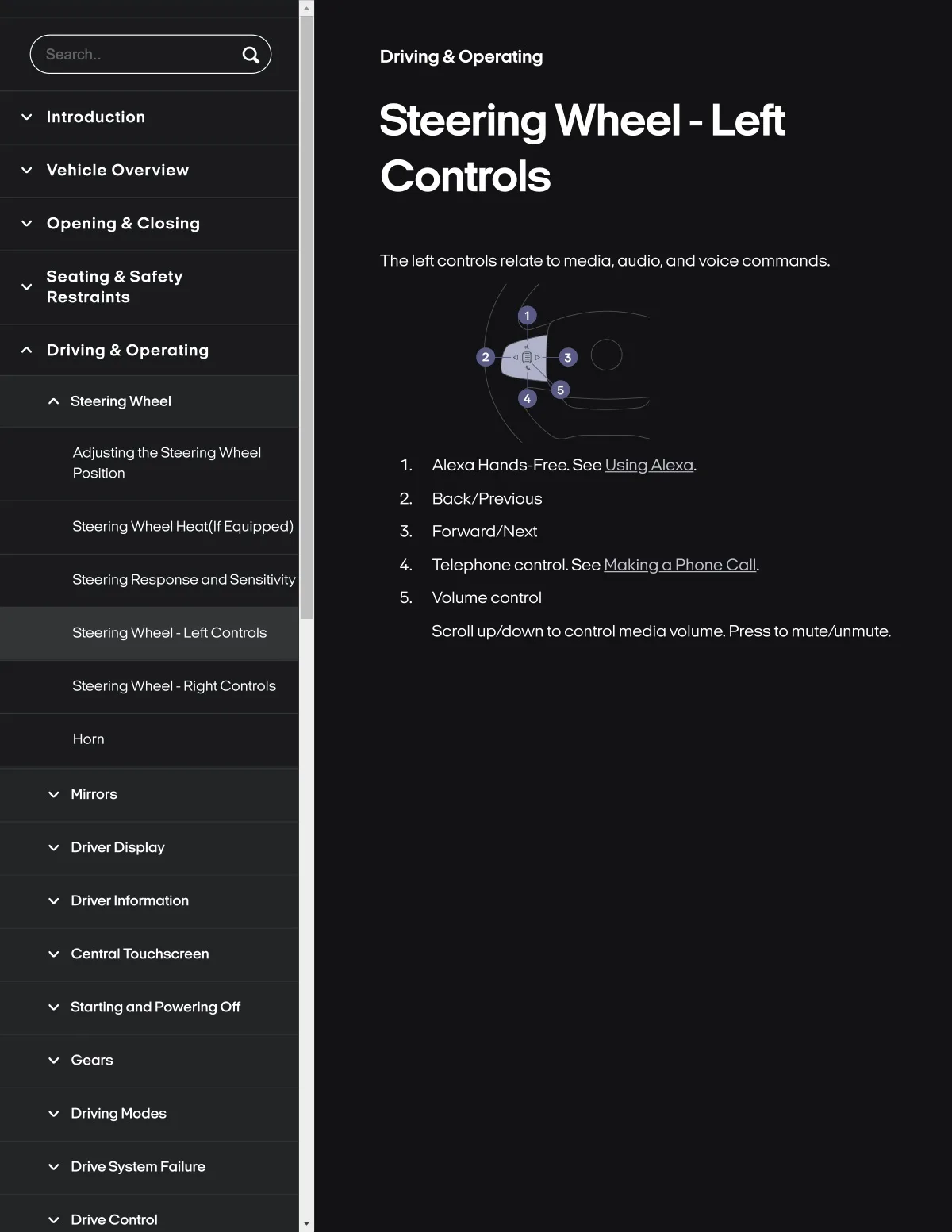 Fisker Ocean manual PDF page 141
