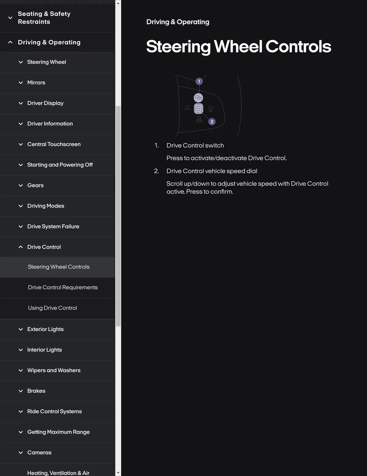 Fisker Ocean manual PDF page 162