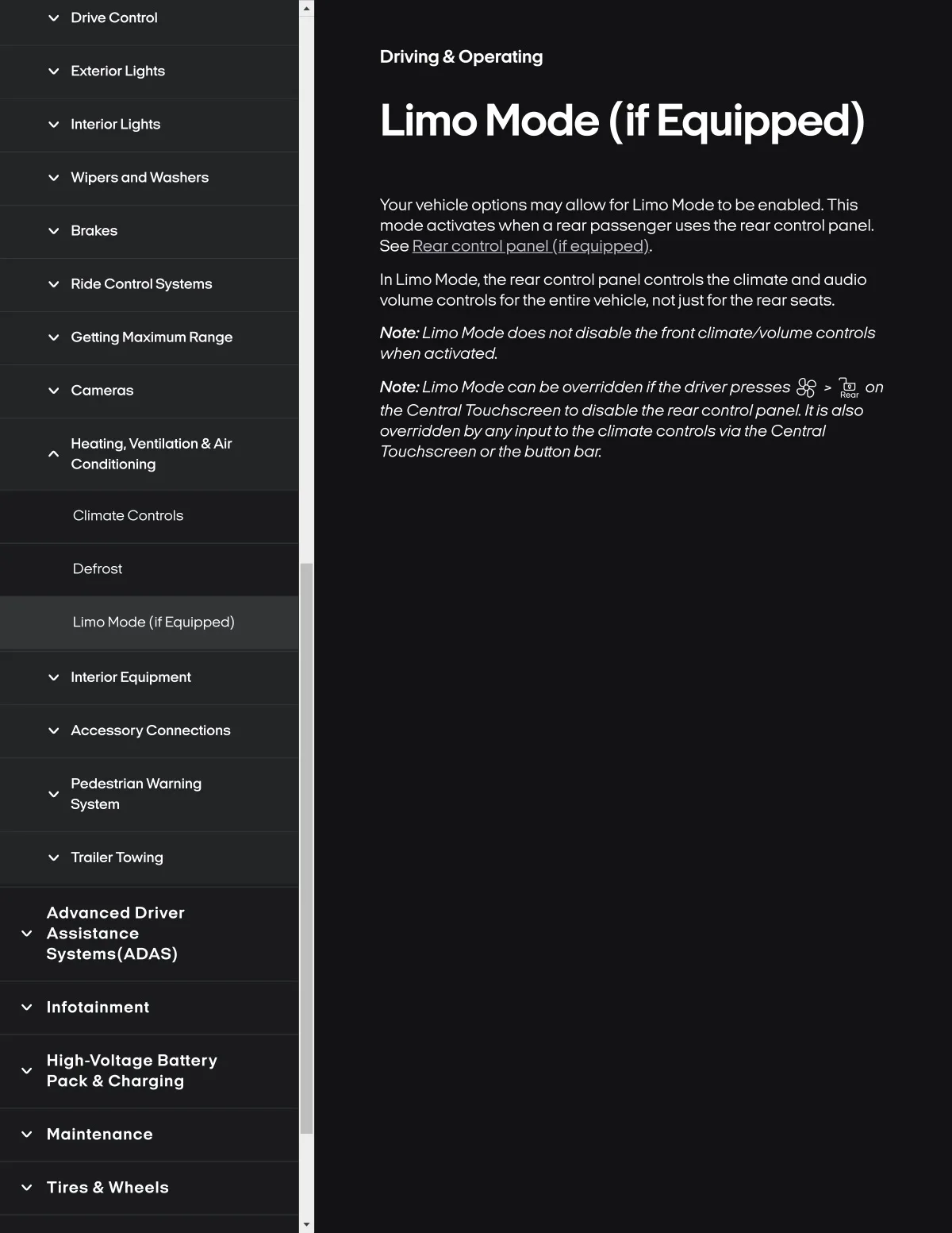 Fisker Ocean manual PDF page 193