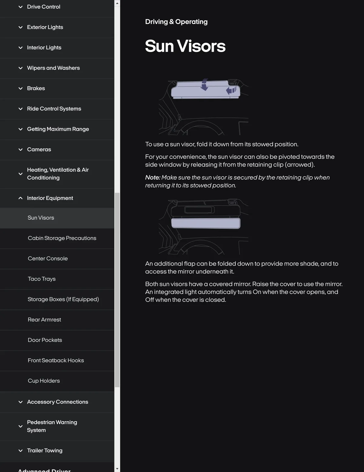 Fisker Ocean manual PDF page 194