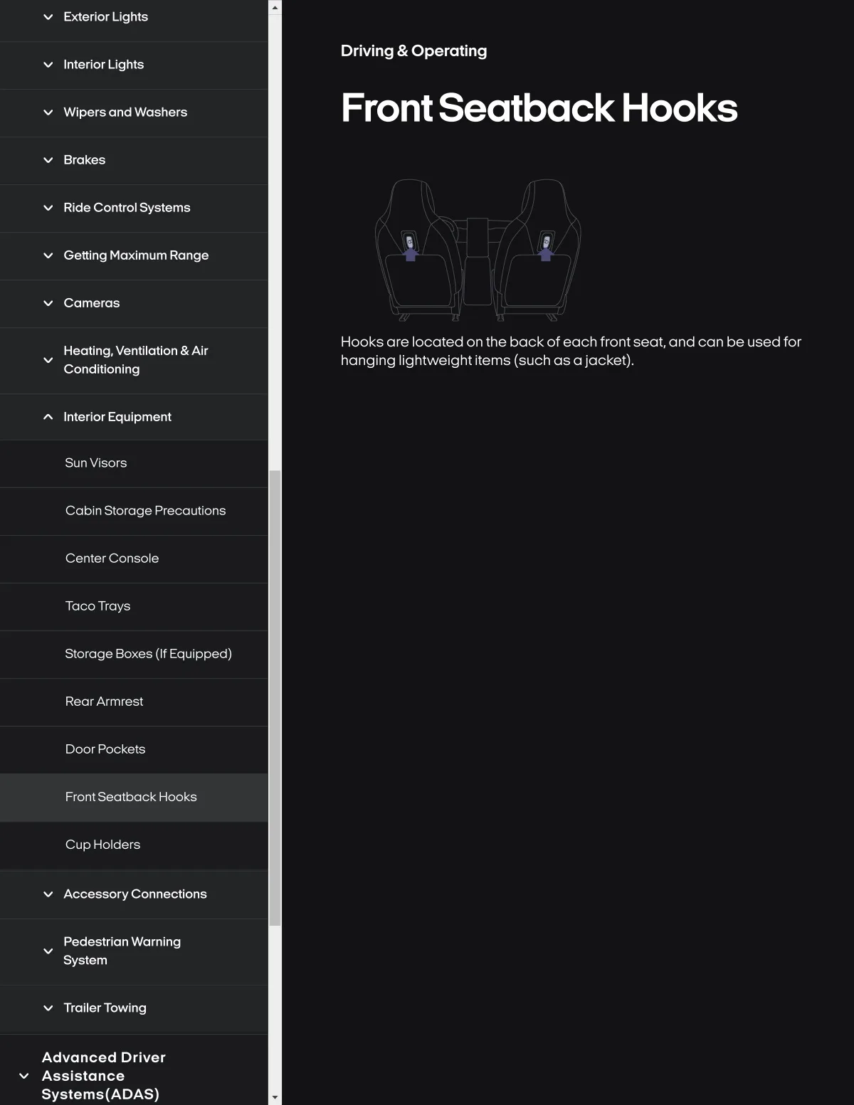 Fisker Ocean manual PDF page 202