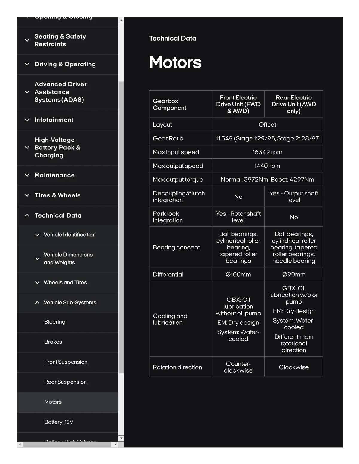Fisker Ocean manual PDF page 353