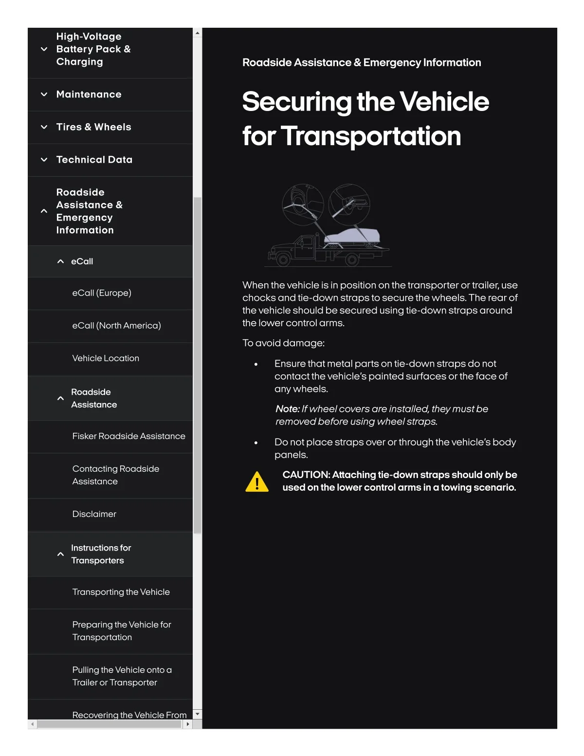 Fisker Ocean manual PDF page 365